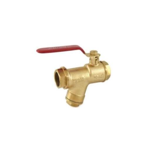 Zoloto Bronze Ball Valve with Integral Screwed Strainer, 15mm