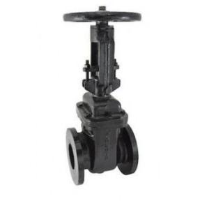 Zoloto Cast Iron Sluice Valve PN-1.0 (Flanged) with Rising Stem, 50mm