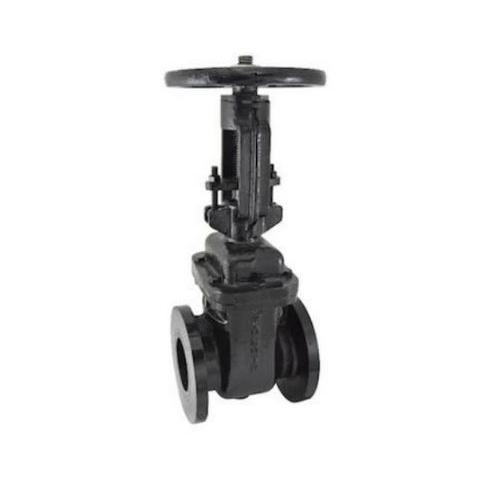 Zoloto Cast Iron Sluice Valve PN-1.0 (Flanged) with Rising Stem, 50mm