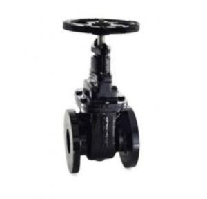 Zoloto Cast Iron PN 10 Flanged Sluice Valve, 50mm