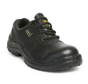 Hillson Jaguar Black Steel Toe Safety Shoes, Size: 11