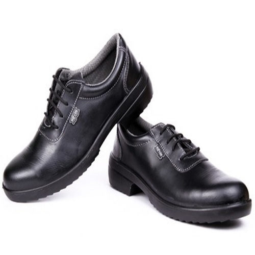 Hillson LF-01 Black Steel Toe Safety Shoes For Women, Size: 8