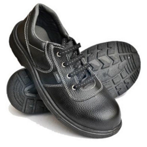 Hillson Nasa Black Steel Toe Safety Shoes, Size: 9