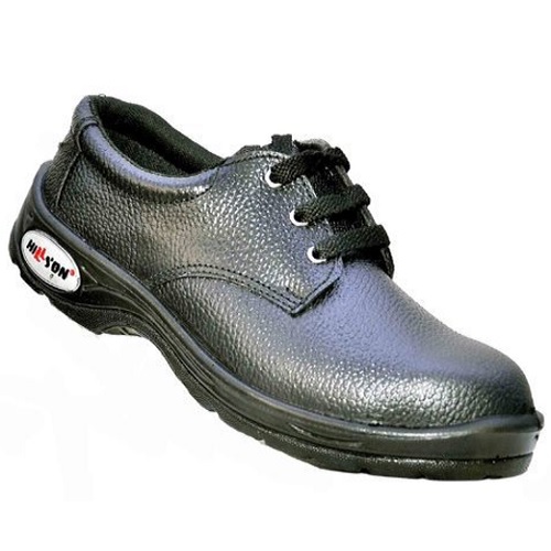 Hillson Canton Black Steel Toe Safety Shoes, Size: 10