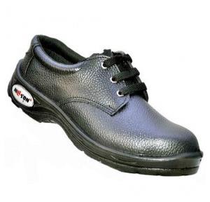 Hillson Canton Black Steel Toe Safety Shoes, Size: 9