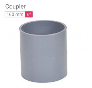 Supreme Pipe Fitting Coupler 6 kg/cm2 PVC 160mm