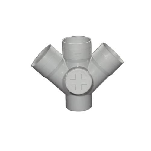 Supreme PVC SWR Fitting Double Y with Door Tee, 110X75mm