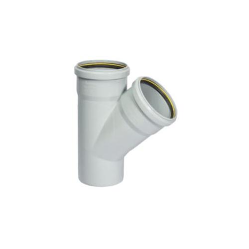 Supreme PVC SWR Fitting Plain Y Tee 90mm