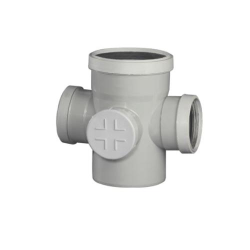 Supreme PVC SWR Fitting Cross Tee With Door, 110mm