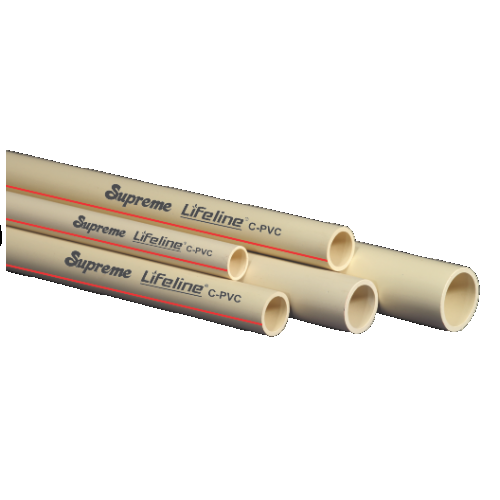 Supreme CPVC Pipes SDR 11 , 50mmx1Mtr