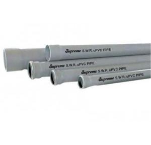 Supreme 160 mm PVC SWR Pipe Q/F Double socket Type-B Length : 3m