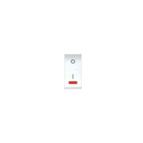 Anchor Wood 25A S.P.1 Way Switch With Indicator 1 Module, White, 60085