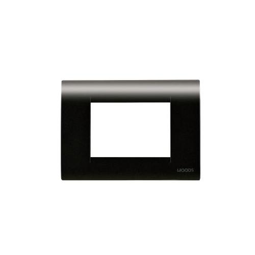 Anchor Woods Matrix Metallic Finish Front Cover Plate With Base Frame, 60349BG