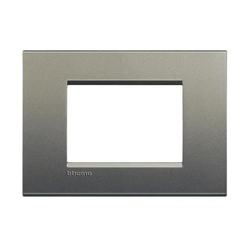 Anchor Woods Matrix Metallic Finish Front Cover Plate With Base Frame, 60364JS