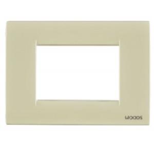 Anchor Woods Matrix Glossy Finish Front Cover Plate With Base Frame, 60328IV