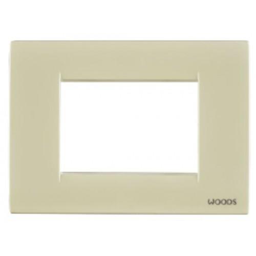 Anchor Woods Matrix Glossy Finish Front Cover Plate With Base Frame, 60328IV