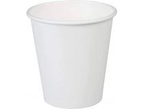 Paper Cup ITC 250ml Plain White 185-190 GSM