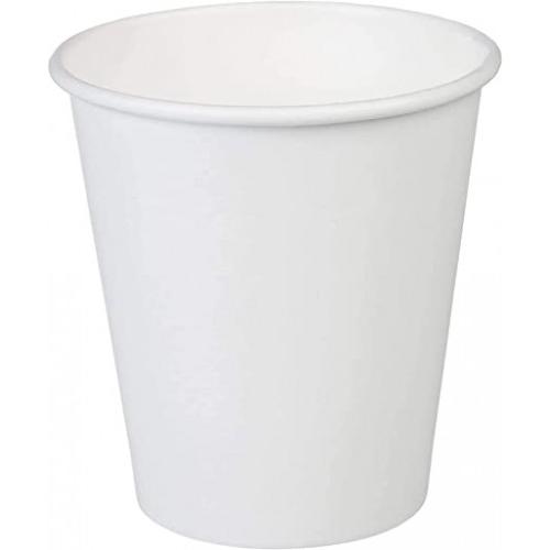 Paper Cup ITC 250ml Plain White 185-190 GSM