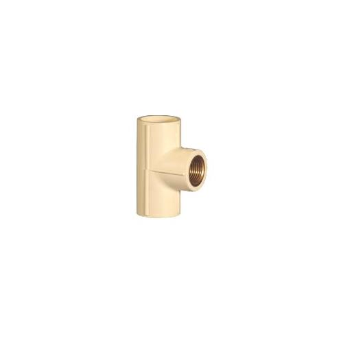 Supreme Lifeline CPVC Reducer F.Th. Tee Metal 32 x 15 mm (1 1/4 x 1/2 Inch)