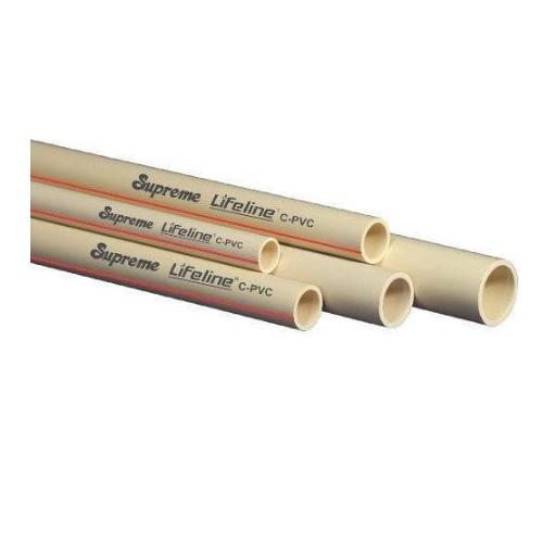 Supreme 250 mm Lifeline CPVC Pipe (SCH-80) Length : 3m