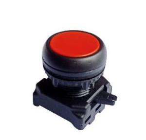 L&T Red Off Push Button With 1 NC Point