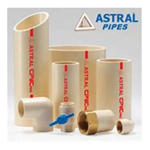 Astral UPVC White Pipe 32mm SCH-40, Length : 3 mtr