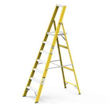 Youngman  Swing Type- Platform Ladder- 6 Step + Platform 8354 . FRP (1.85 m)