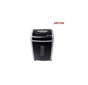 Antiva Paper Shredder Machine 270 CDE Departmental High Security Noise Less Cross Cut Shred Capacity  -22-24 Sheets Weight-18.5Kg Approx ,Waste Volume-35Liters,Dimensions 705x290x435 mm ,Auto On/Off & Thermal Cut off ,Shred CD & Credit Cards, LCD- Display