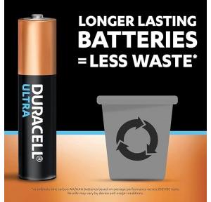 Duracell Battery Ultra Alkaline AAA 1.5V