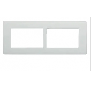 ABB Snieo Cover Plate With Frame, 8X3, 8M