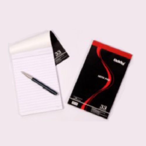 Oddy WP3340 Writing Pad, Size: 128x215 mm (40 Sheets)