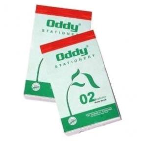 Oddy TNB-02 Triplicate Note Book 1/8, Size: 225x141 mm (50 Pages)