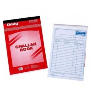 Oddy COB-02 Delivery Order-Challan Book ( Triplicate 1/8 ), Size: 225x141 mm (50 Pages)